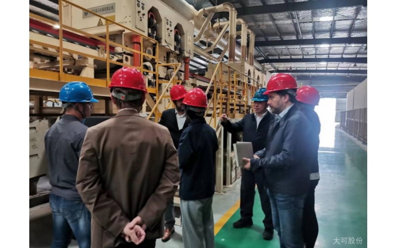 西班牙客戶參觀考察新沂滬千